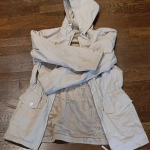 Rain coat with velvet lining